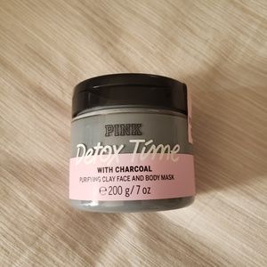 Pink detox facial clay